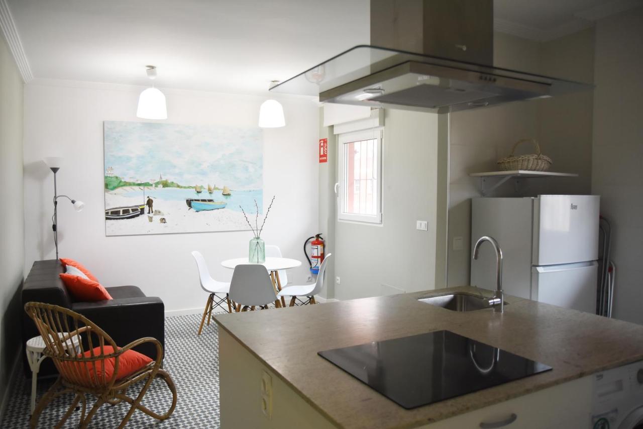 Apartamento En Pleno Centro Recien Reformado Santander Esterno foto
